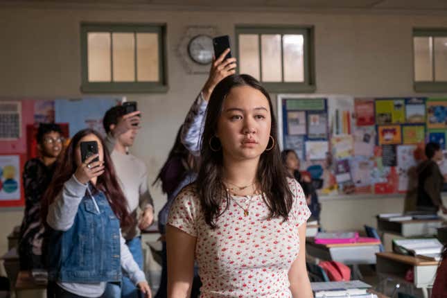 Amalia Yoo as Leila Zimmer in Grand Army