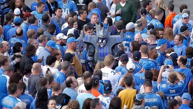 Image for article titled Lions Fans Excited To Be Booing Again