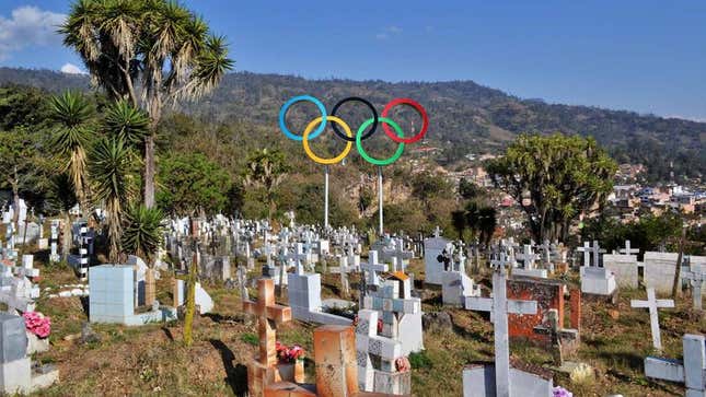 Image for article titled Officials Worried Olympic Cemetery Won’t Be Completed In Time For Games