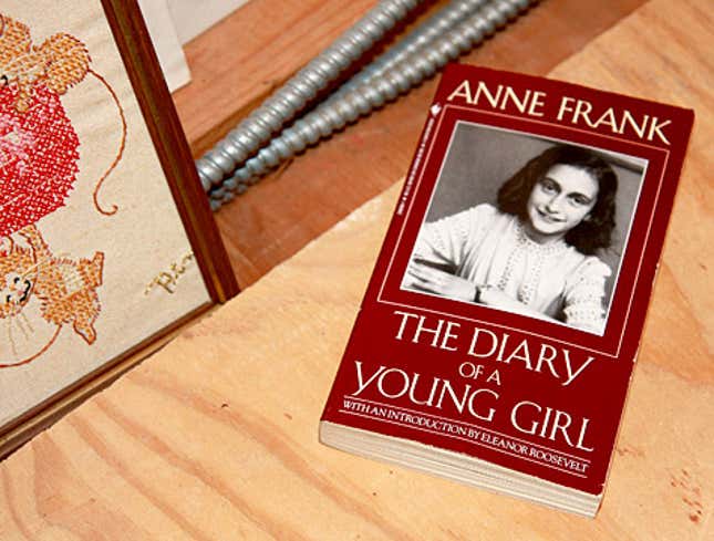 Image for article titled &#39;Diary Of Anne Frank&#39; Found In Attic