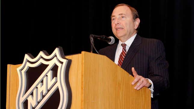 Image for article titled NHL Reluctantly Signs Deal With Hockey To Continue As Their Sport Through 2016
