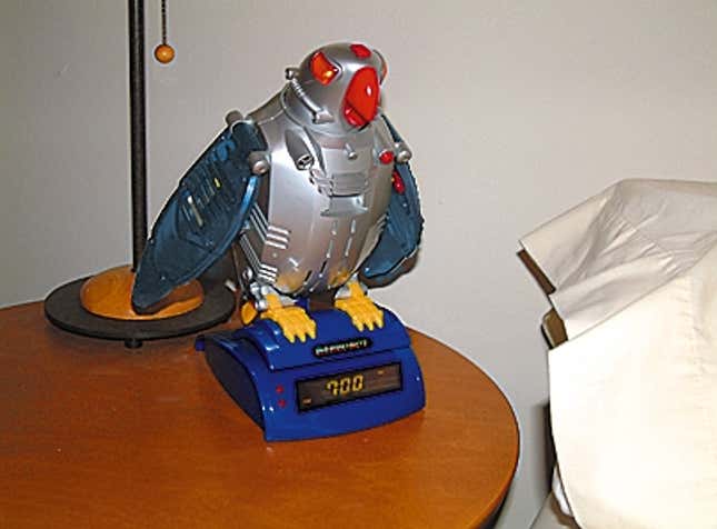 Image for article titled Novelty Alarm Clock Not So Funny At 7 a.m.