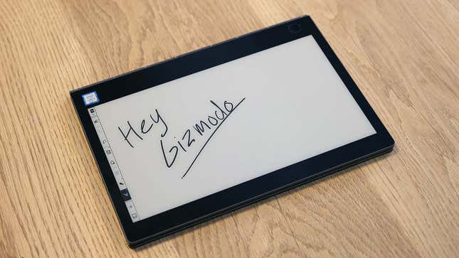 Image for article titled Lenovo's Dual-Screen Yoga Book Is Painfully Close to a Breakthrough