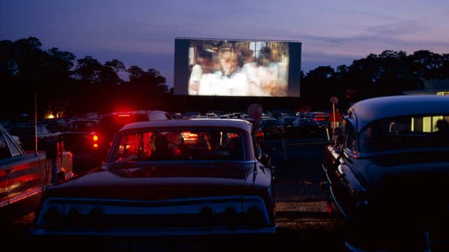 Image for article titled Queens diner pivots to drive-in movies, has the time of its life