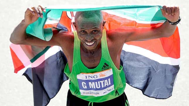 Image for article titled New York City Marathon Winner Does Cool-Down Jog Back To Kenya