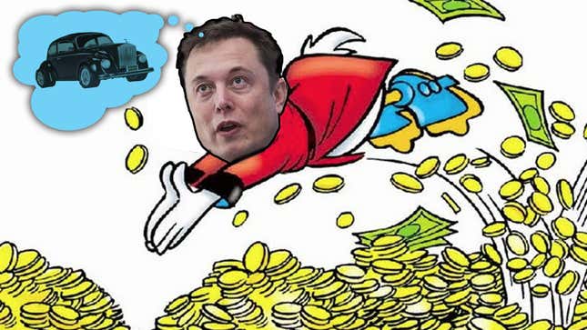 Image for article titled Good News! Elon Musk Is The Richest Person On Earth So Let&#39;s Tell Him What Cars To Buy