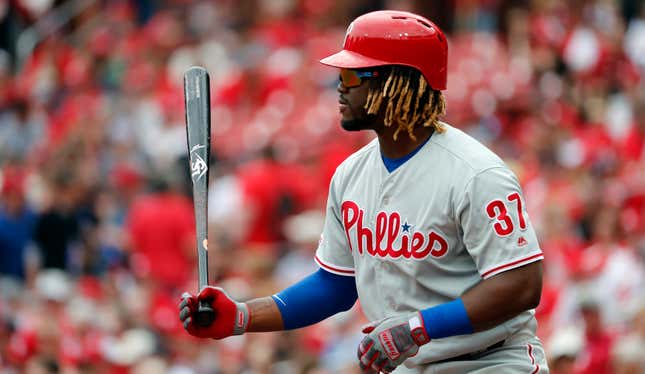 Image for article titled Phillies Outfielder Odubel Herrera Suspended For Remainder Of MLB Season For Violating Domestic Violence Policy