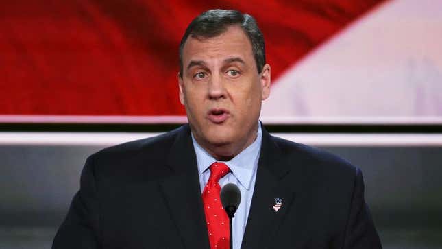 Image for article titled ‘Heed My Tragic Story Well, Friends, For You Could Just As Easily Be Me,’ Says Chris Christie In Haunting RNC Speech