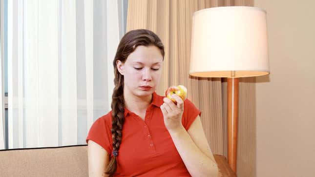 Image for article titled Body Given False Hope With First Piece Of Fruit In 9 Days