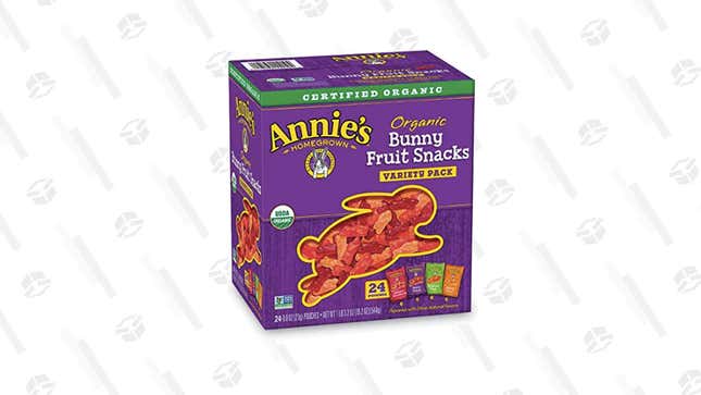 Annie’s Organic Bunny Fruit Snacks | $11 | Amazon | Clip 20% off coupon