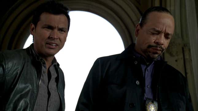 Adam Beach and Ice-T