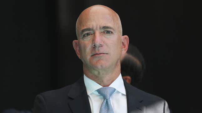 Image for article titled Jeff Bezos Depressed After Realizing Net Worth Still Just Number Known To Man