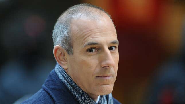 Image for article titled Matt Lauer Insists He&#39;s the Real Victim