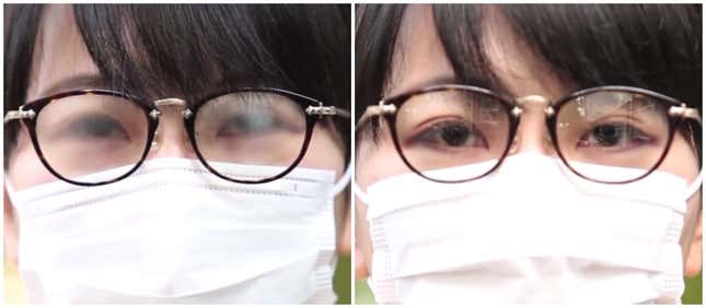 Image for article titled How To Wear Sickness Masks Without Fogging Up Your Glasses