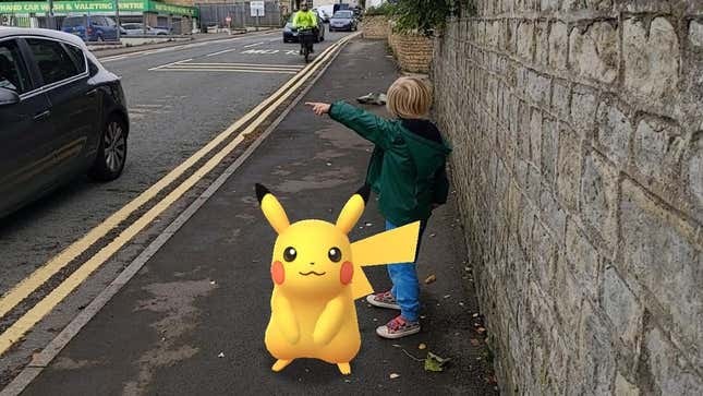 Image for article titled Playing Pokémon Go With My Son Is My New, Unpaid Part-Time Job