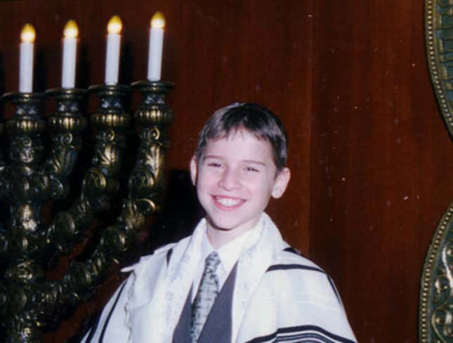 Image for article titled Bar Mitzvah Transforms Jewish Boy Into Elderly Man