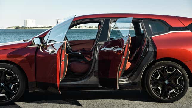 Image for article titled The BMW iX Is A Mean, New Bimmer BEV