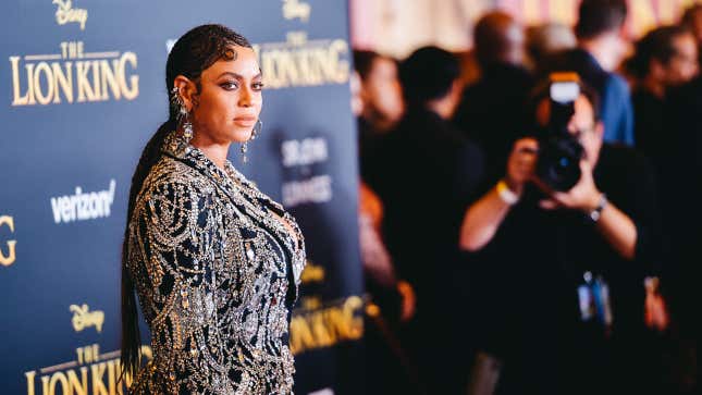 Beyoncé attends the premiere of Disney’s “The Lion King” at Dolby Theatre on July 09, 2019 in Hollywood, California.
