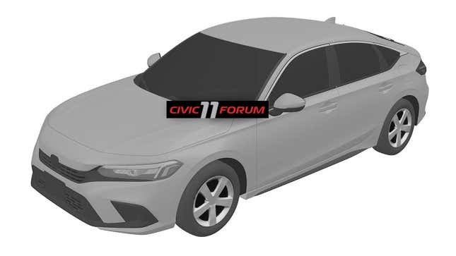 Image for article titled Here&#39;s What Looks Like The Next Honda Civic Way Before You&#39;re Supposed To See It