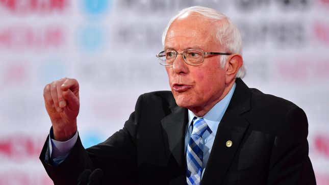 Image for article titled CNN Moderator Challenges Sanders’ Support For Women By Asking Him To Name Every Part Of Female Reproductive System