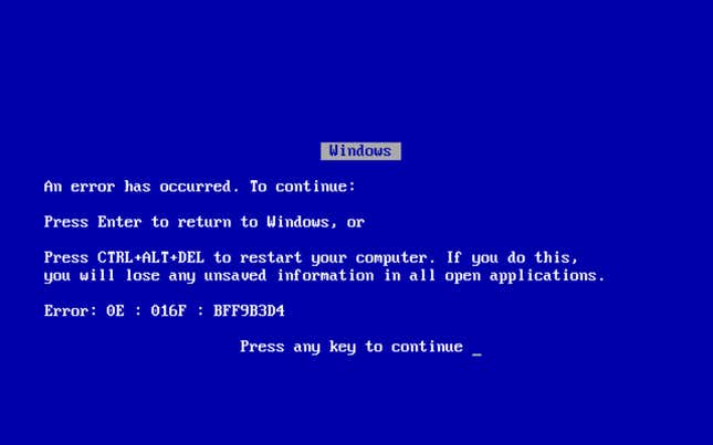 Imagen para el artículo titulado La verdadera historia del comando más famoso de Windows: Ctrl+Alt+Del