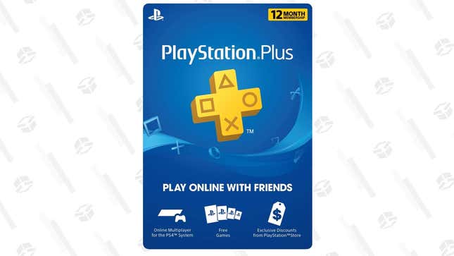 PlayStation Plus: 12 Month Membership | $40 | Amazon