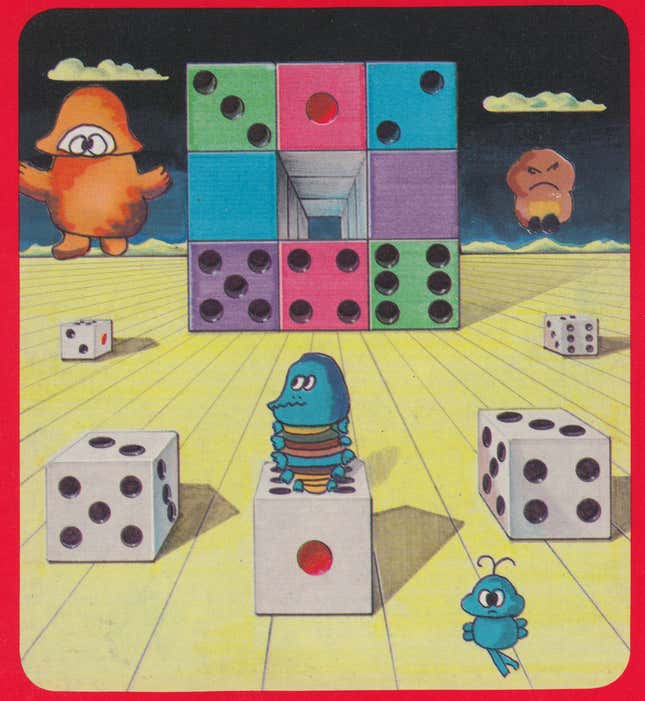 Detail of a “Taiwan Cooper” Atari 2600 game box art.