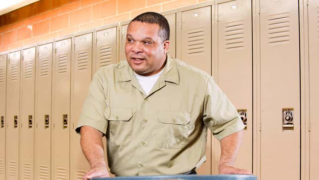 Image for article titled Middle School Janitor Can Already Tell He Going To Have To Befriend New Kid