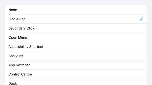 You can customize mouse and trackpad buttons, if needed.