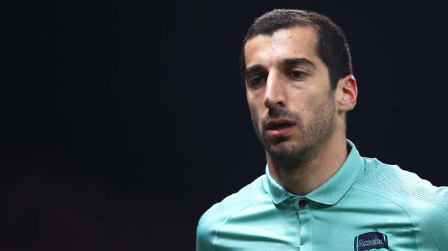 Image for article titled Arsenal&#39;s Henrikh Mkhitaryan Will Not Play In Europa League Final Because UEFA Can&#39;t Guarantee His Safety