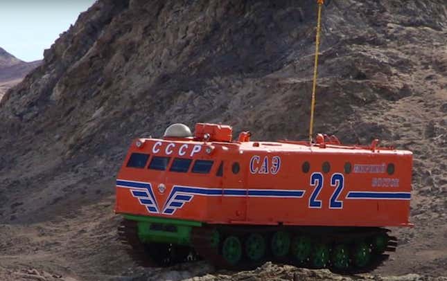Image for article titled Soviet Versions Of The Antarctic Snow Cruiser Were So Much Better Than America's
