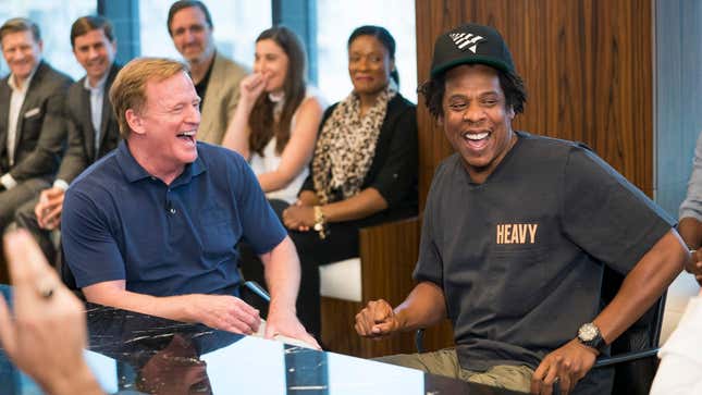When joining Roger Goodell and the NFL in 2019, Jay-Z announced “We have moved past kneeling.”