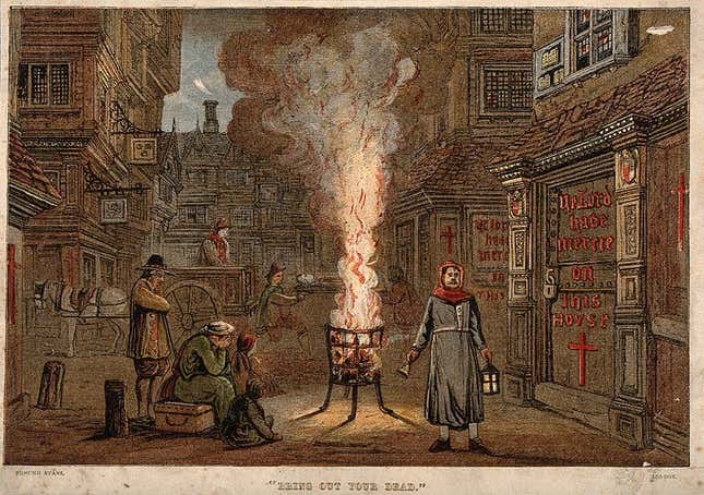 Imagen para el artículo titulado El año que Londres obligó a fumar para evitar una pandemia que acabaría con parte de la población