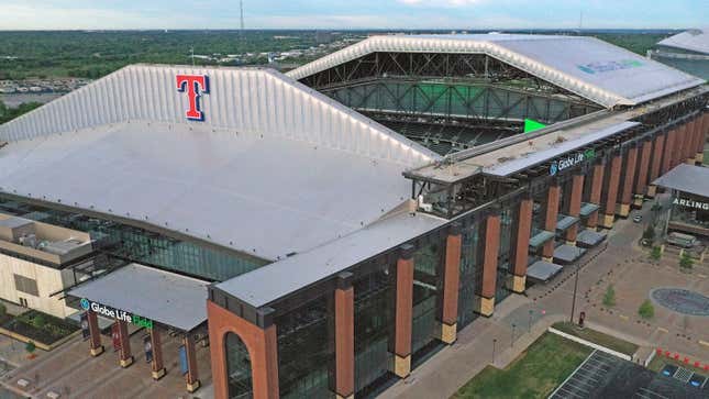 Globe Life Field, home of the Texas Rangers, will be the site of LCS and World Series games.