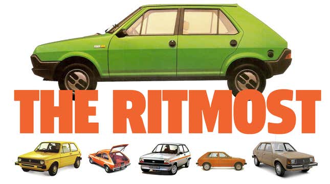 Image for article titled The Fiat Ritmo Was The Best-Looking Cheap Hatchback Of The Late 1970s. Fight Me