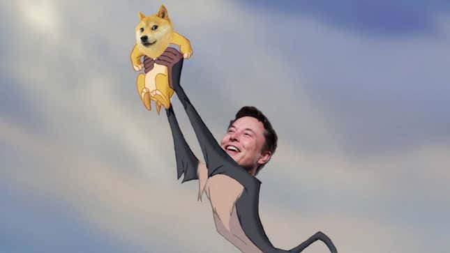 Image for article titled Elon Musk Returns to Twitter After 46-Hour Hiatus, Causes Dogecoin Price to Soar