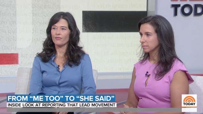 Image for article titled Megan Twohey and Jodi Kantor Earned Weinstein Accusers&#39; Trust With a Single Line