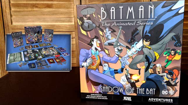 Image for article titled The New Batman: The Animated Series Board Game Is A Big Box Of Bat Action