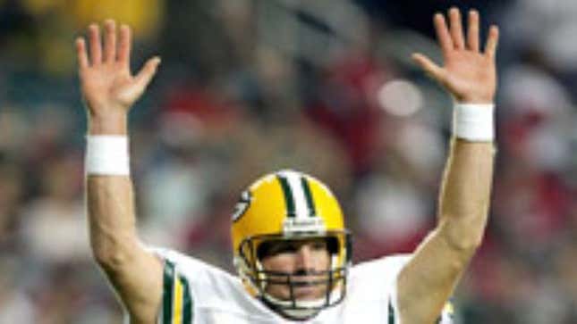 Image for article titled NFL To Place Favre's 421st Touchdown Ball, Receiver, Stadium Into Hall Of Fame