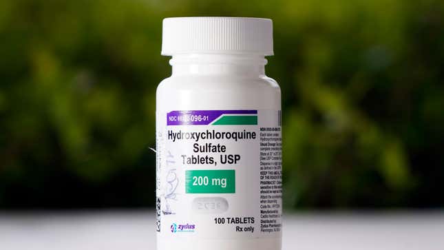 Image for article titled CDC Strips Page on Hydroxychloroquine of &#39;Unusual&#39; Guidance for Doctors