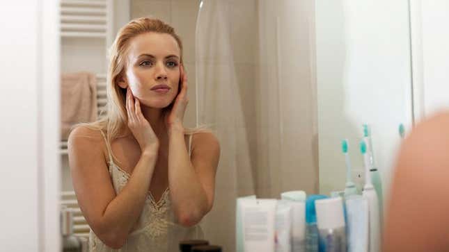 Image for article titled Woman Bids Farewell To Former Self Before Beginning New Skin Care Regimen