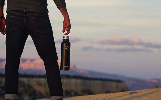 50% Off Forever Cold Water Bottles | Waves | Promo code KINJAFC50