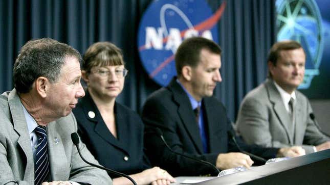 NASA scientists, whose intelligence was called &quot;adorable&quot; by the pompous alien race.