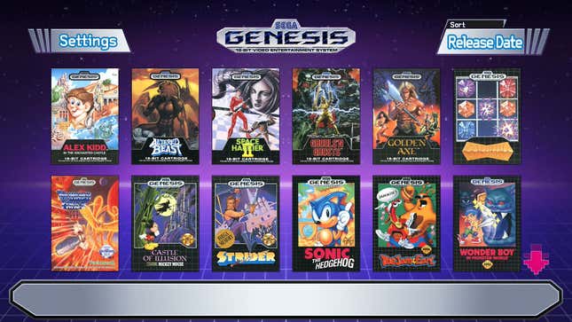 Image for article titled The Genesis Mini Makes Up For Years Of Crappy Sega Clones