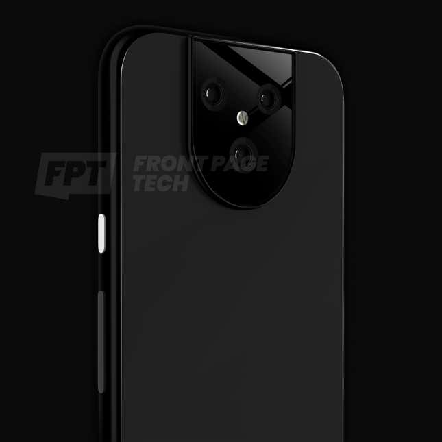 Imagen para el artículo titulado Si este es el Pixel 5, es el teléfono más feo que ha hecho Google hasta ahora