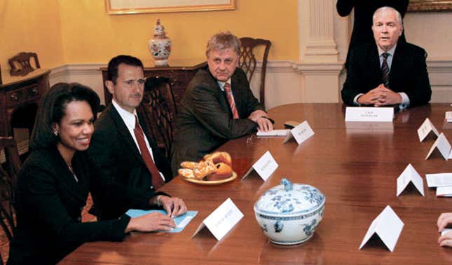 Syrian delegates maintained their position on the so-called "Danish situation."