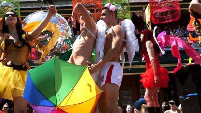 Image for article titled Supreme Court Rules In Favor Of Most Buck-Wild Pride Parade Nation’s Ever Seen