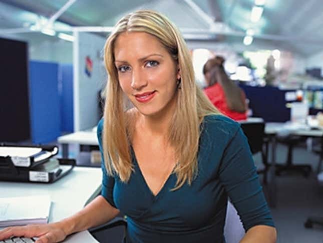 Image for article titled Woman With Amazing Rack Told She Has Beautiful Eyes