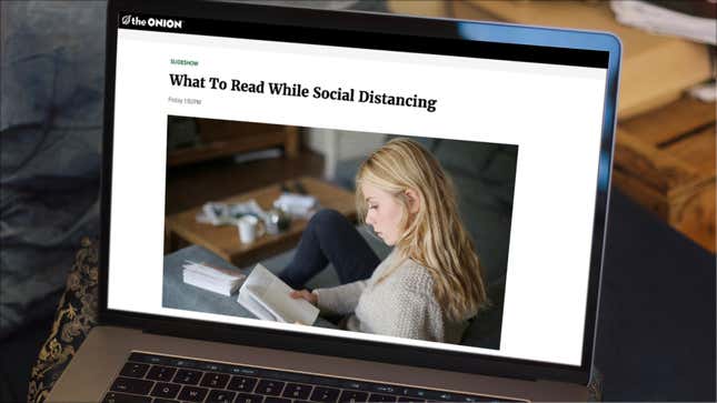 Image for article titled What To Read While Social Distancing