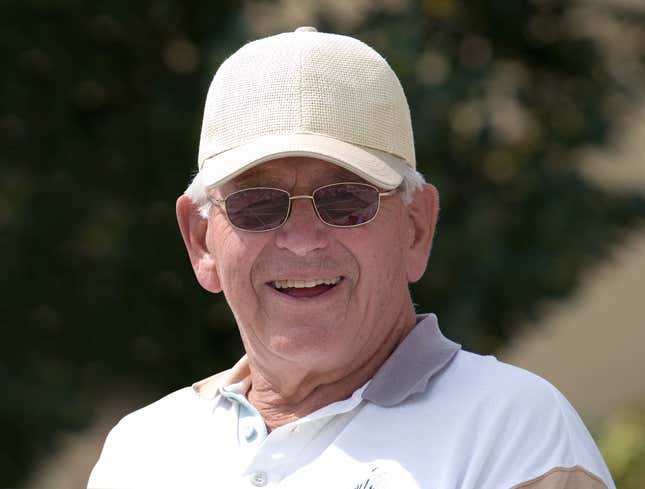 Image for article titled Grandpa Looking Absolutely Precious In New Baseball Cap
